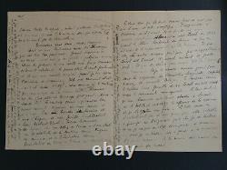 Max Jacob Exceptional Letter Autograph Signee Inedite About His Jewish Filiation