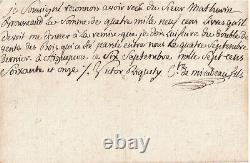 Mirabeau Son And Father Lettre Autograph Signee French Revolution