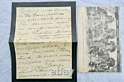 Mrs. CATULLE-MENDES handwritten and signed autograph letters