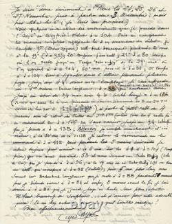 Music by Eugène BIGOT (1888-1965) composer 8 signed autographs