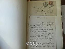 My Little Town Jean Lorrain -1898 Binding Signed Saulnier Autograph Letter