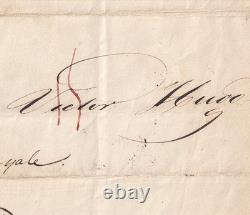 My dear Victor. Autograph letter signed by ALEXANDRE DUMAS to VICTOR HUGO