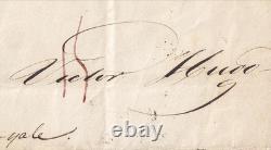 My dear Victor. Autograph letter signed by ALEXANDRE DUMAS to VICTOR HUGO