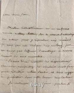 NAPOLEON I. Letizia BONAPARTE Rare signed letter from Madame Mother (1813)