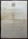 Napoleon Ier Document / Signed Letter Continental Block 1813