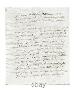 Napoleon Marshal Davout / Signed Autographed Letter / Eylau / Russia / Poland