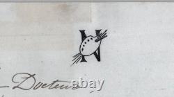 Nélie Jacquemart-André Signed autograph letter on the health of Édouard André