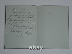 Nélie Jacquemart Painter Collection of 8 signed autograph letters