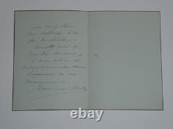 Nélie Jacquemart Painter Collection of 8 signed autograph letters