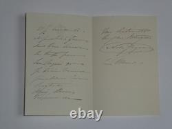 Nélie Jacquemart Painter Collection of 8 signed autograph letters