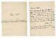 Nerval Signed Autography Letter? Georges Bell Manuscrit 1853