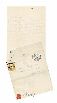 Nerval Signed Autography Letter? Georges Bell Manuscrit 1854