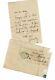 Nerval Signed Autography Letter? Joseph M? Ry Manuscrit 1853