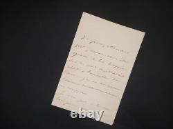 Nicolas OUDINOT (1791-1863) Signed Autograph Letter Empire
