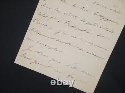 Nicolas OUDINOT (1791-1863) Signed Autograph Letter Empire