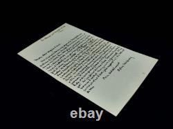 Octave Mirbeau autograph letter signed, The Book of Life, 1890