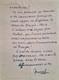 Pagnol (marcel). Autographed Letter Signed Addressed To The Historian Philippe Erlan