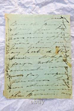 PAUL HERVIEU letters & handwritten signed cards