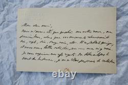 PAUL HERVIEU letters & handwritten signed cards