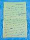 Proust Reynaldo Hahn Autographed Signed Letter