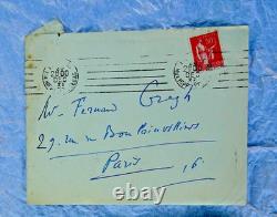 PROUST Reynaldo Hahn Signed Autograph Letter
