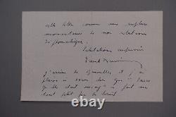 Paul Meurisse Autographed Signed Letter, May 10, 1943