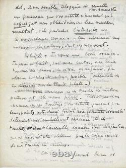 Paul SIGNAC Signed Autograph Letter