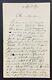 Paul Verlaine Flight Manuscripts By Boudin Autograph Letter Signed -2 ​​p