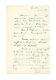 Paul Verlaine / Unpublished Signed Autograph Letter / Saphic Poems / Les Amies