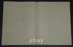 Philibert Curial Autographed Letter Signed to Charles Yves Coëtlosquet 1824