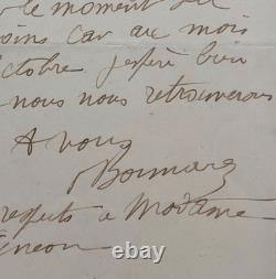Pierre Bonnard Autograph letter signed to Félix Fénéon (1905)