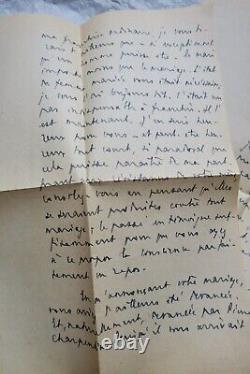 Pierre Brossolette handwritten autographed letter & signed