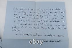 Pierre Brossolette signed autograph letter