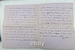 Pierre Brossolette signed autograph letter