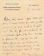 Pierre De Nolhac Autographed Letter Signed To Julia Daudet Rare Content