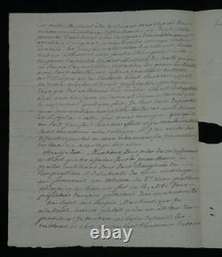 Pierre Didot - Autographed letter signed P the elder to Mr. General Dupont 1838