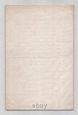 Pierre Jules Hetzel Autographed Letter Signed ANGER vs DENTU / EDMOND ABOUT 1861
