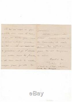 Pierre Loti / Autograph Letter Signed / Rochefort / August 17, 1873