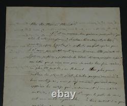 Pierre Napoleon Bonaparte Beautiful Autographed Letter Signed to Armand Marrast 1845