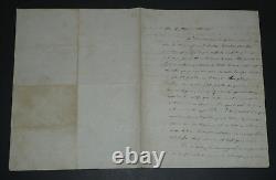 Pierre Napoleon Bonaparte Beautiful Autographed Letter Signed to Armand Marrast 1845