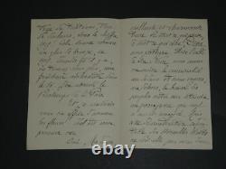 Pierre Paul Marsalès, known as Polin, set of 16 signed autograph letters + photo