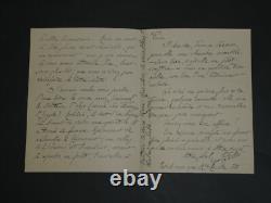 Pierre Paul Marsalès, known as Polin, set of 16 signed autograph letters + photo