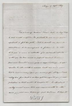 Pierre Simon de Dreux-Brézé, Prelate and Bishop, Autographed Letter Signed 1849