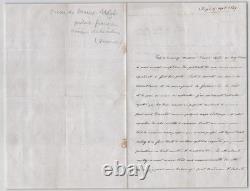 Pierre Simon de Dreux-Brézé, Prelate and Bishop, Autographed Letter Signed 1849