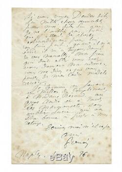 Pierre-auguste Renoir / Autograph Letter Signed / On His Painting Technique