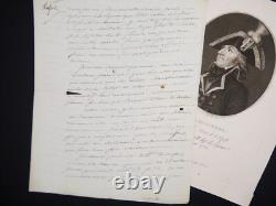 Pierre de Ruel, Marquis of Beurnonville Signed Autograph Letter 3 Pages