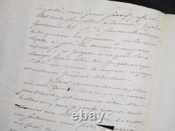 Pierre de Ruel, Marquis of Beurnonville Signed Autograph Letter 3 Pages