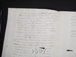 Pierre de Ruel, Marquis of Beurnonville Signed Autograph Letter 3 Pages