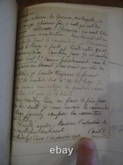 Prehistoric Lower Normandy (collection of 14 booklets) Sending Autograph Letter