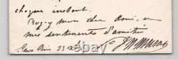 Prince Joachim Murat: 2 autograph letters signed, steeplechases, 1869